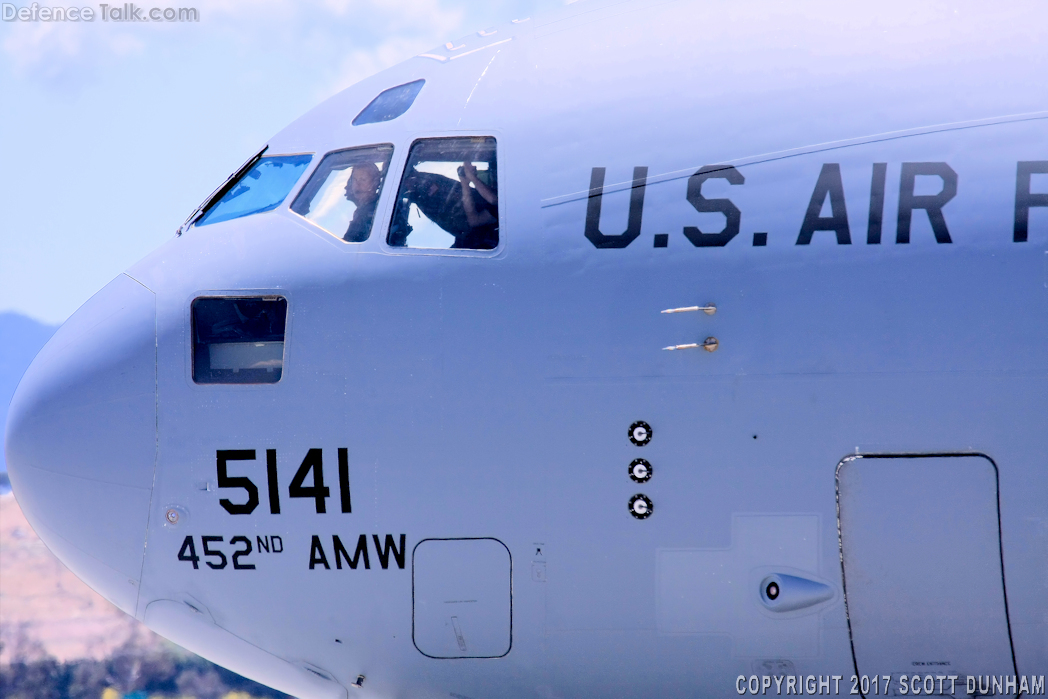 USAF C-17 Globemaster III Heavy Transport Aircraft