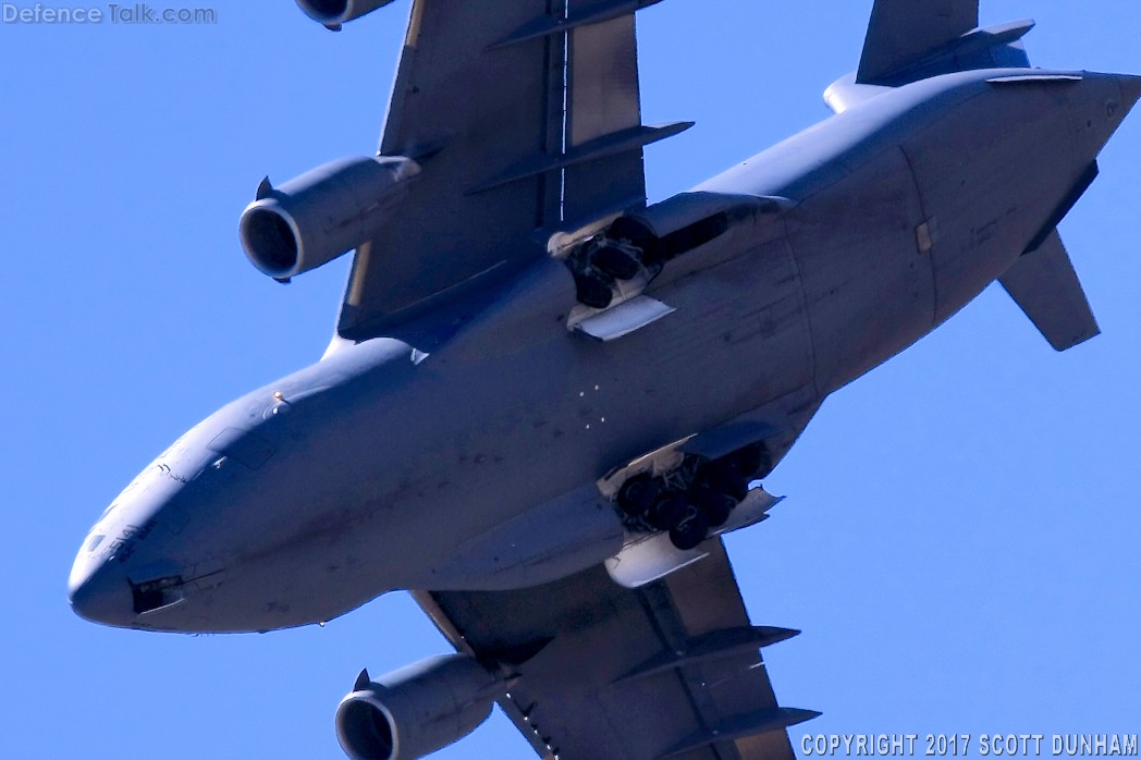 USAF C-17 Globemaster III Heavy Transport Aircraft