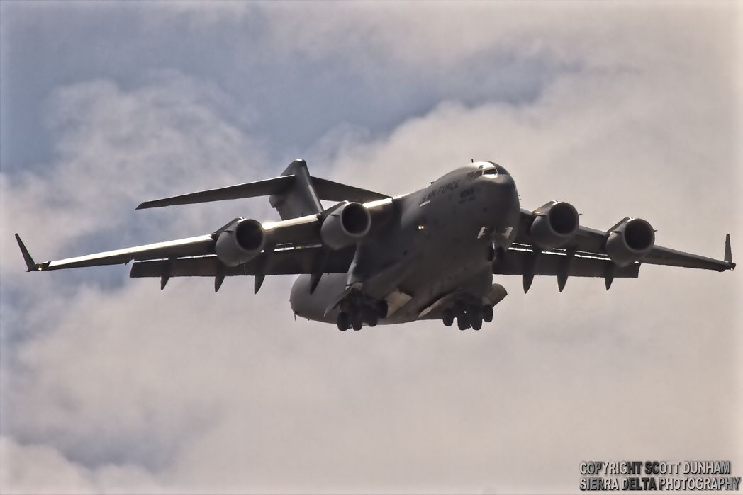 USAF C-17 Globemaster III Heavy Transport Aircraft