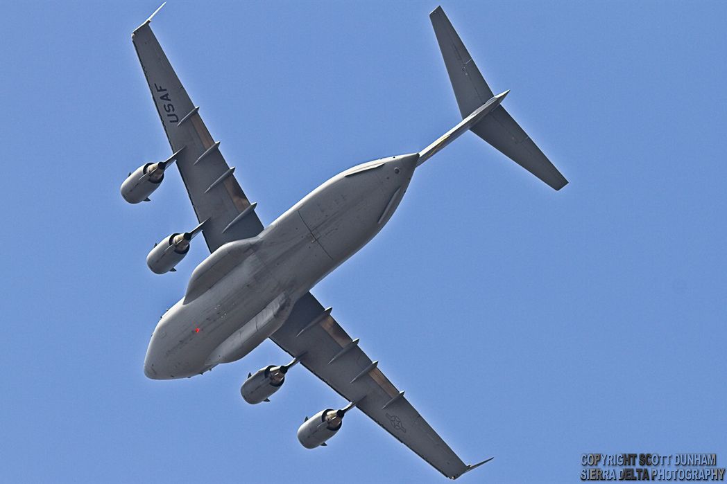 USAF C-17 Globemaster III Heavy Transport Aircraft