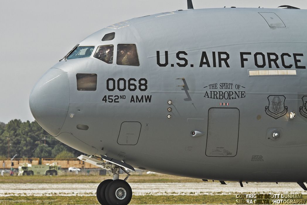 USAF C-17 Globemaster III Heavy Transport Aircraft