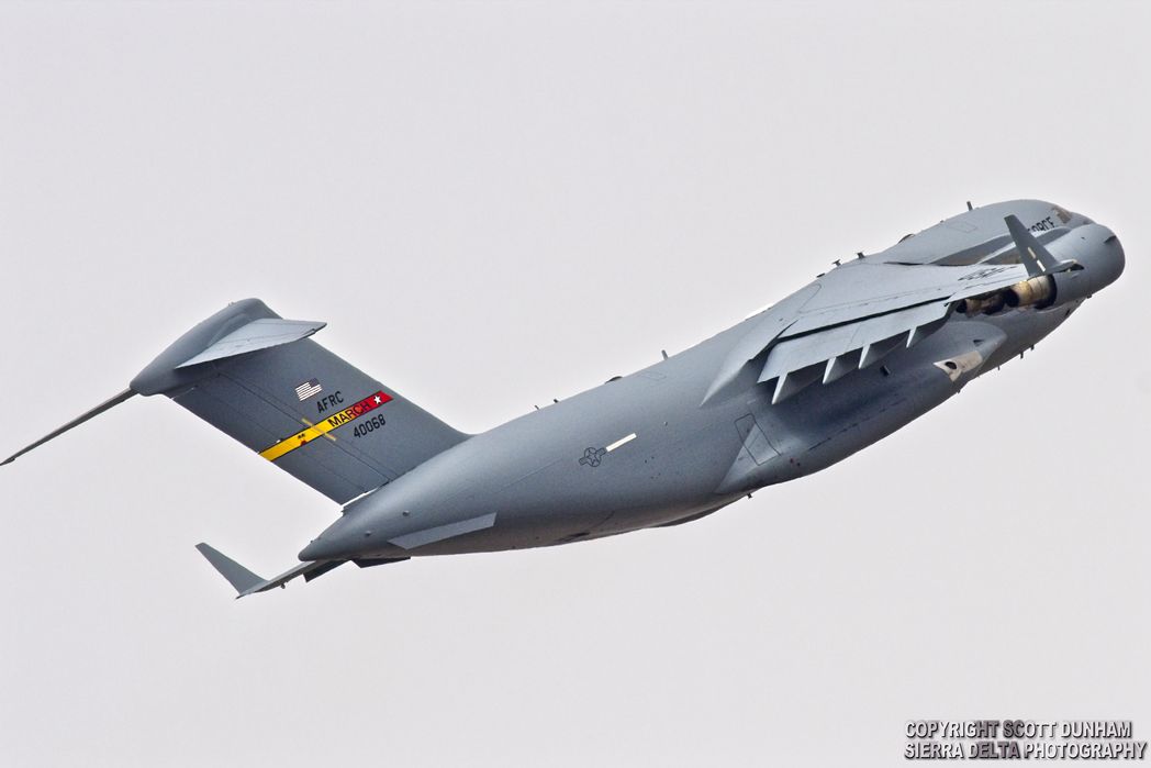 USAF C-17 Globemaster III Heavy Transport Aircraft