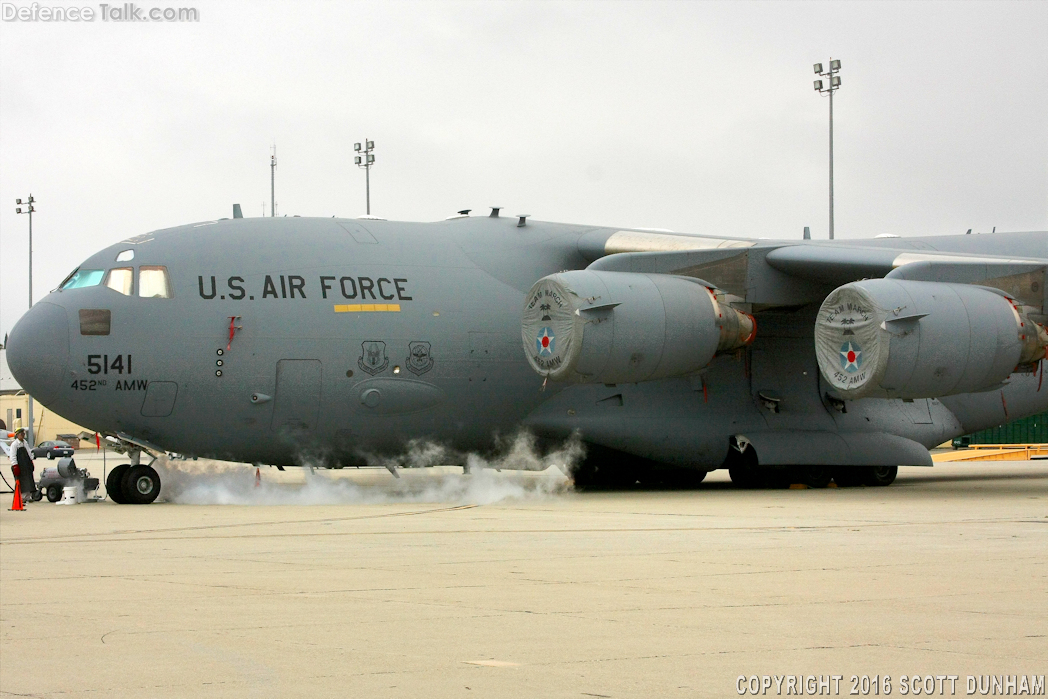USAF C-17 Globemaster III Transport Aircraft