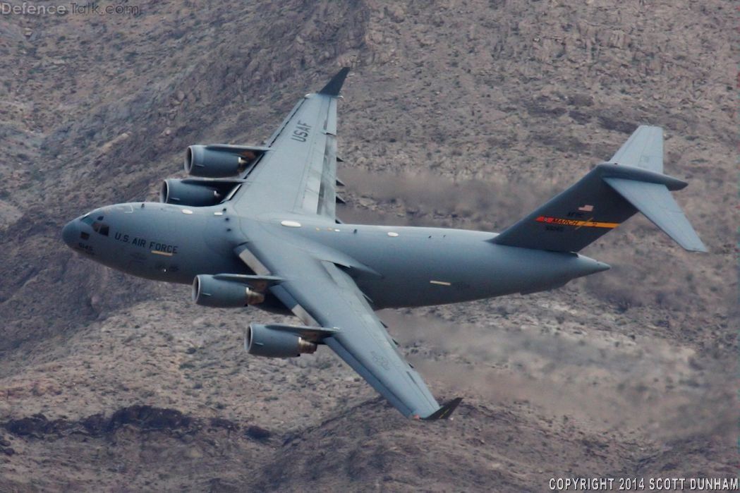 USAF C-17 Globemaster III Transport