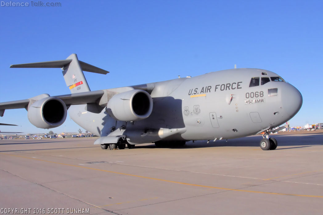 USAF C-17 Globemaster III Transport