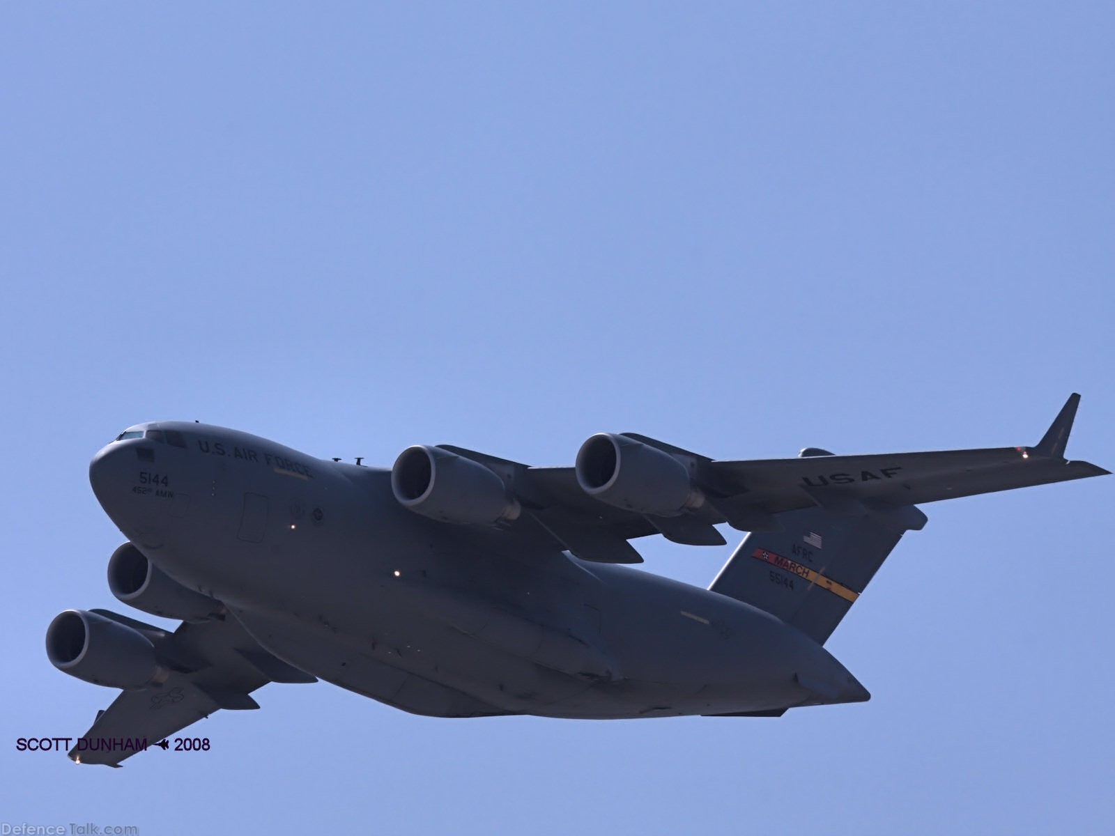 USAF C-17 Globemaster Transport Aircraft