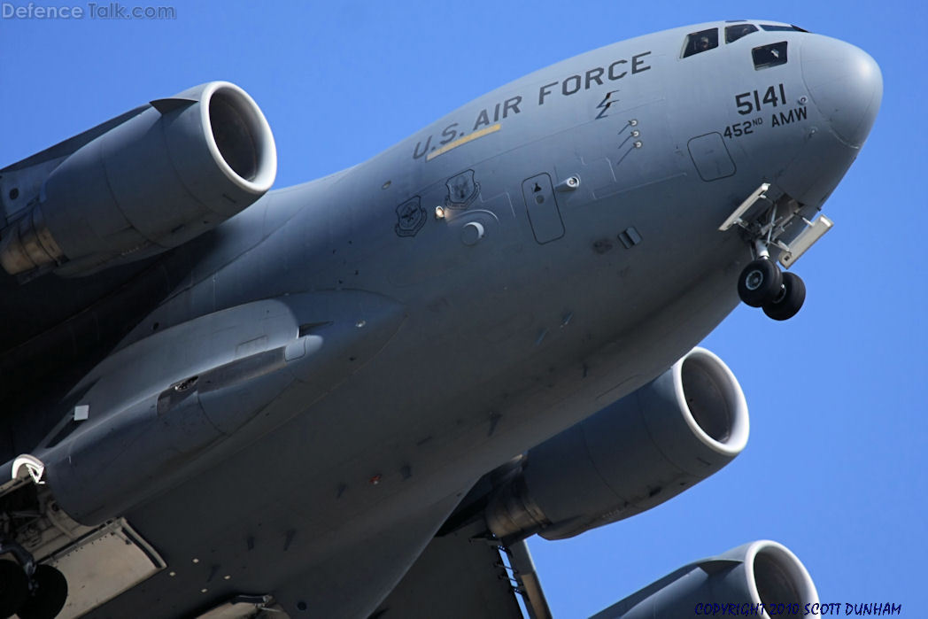 USAF C-17 Globemaster Transport