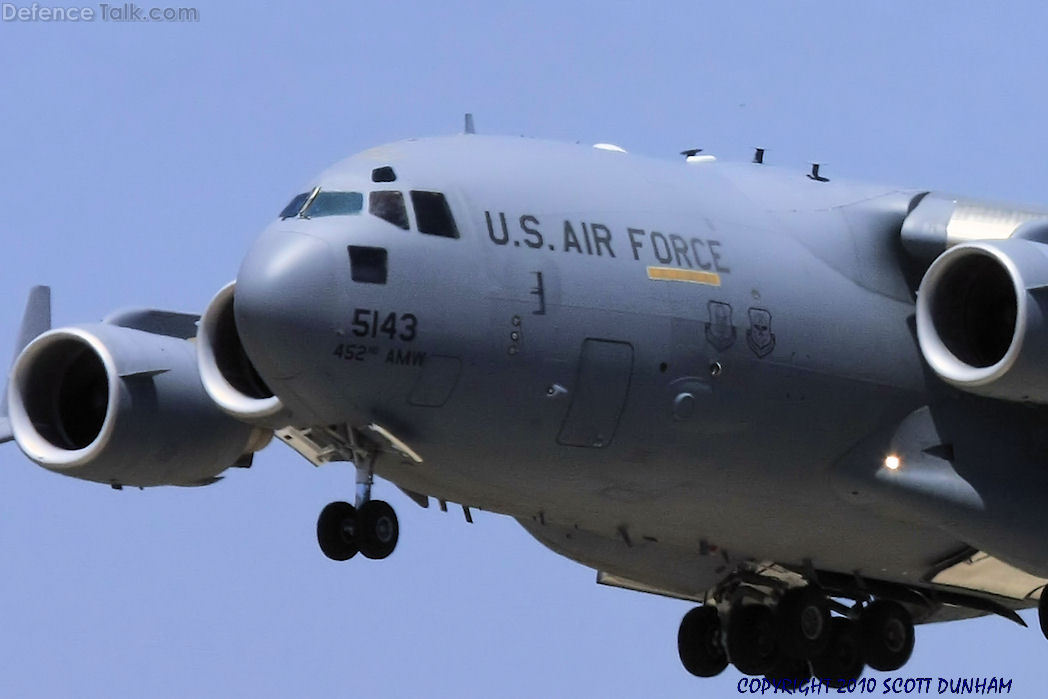 USAF C-17 Globemaster Transport