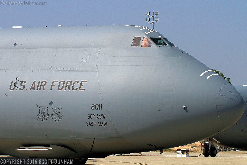 USAF C-5B Galaxy Heavy Transport