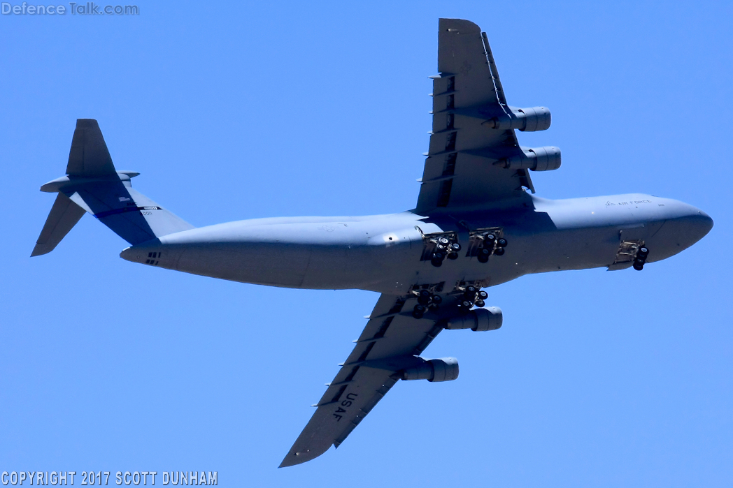 USAF C-5M Super Galaxy Heavy Transport Aircraft