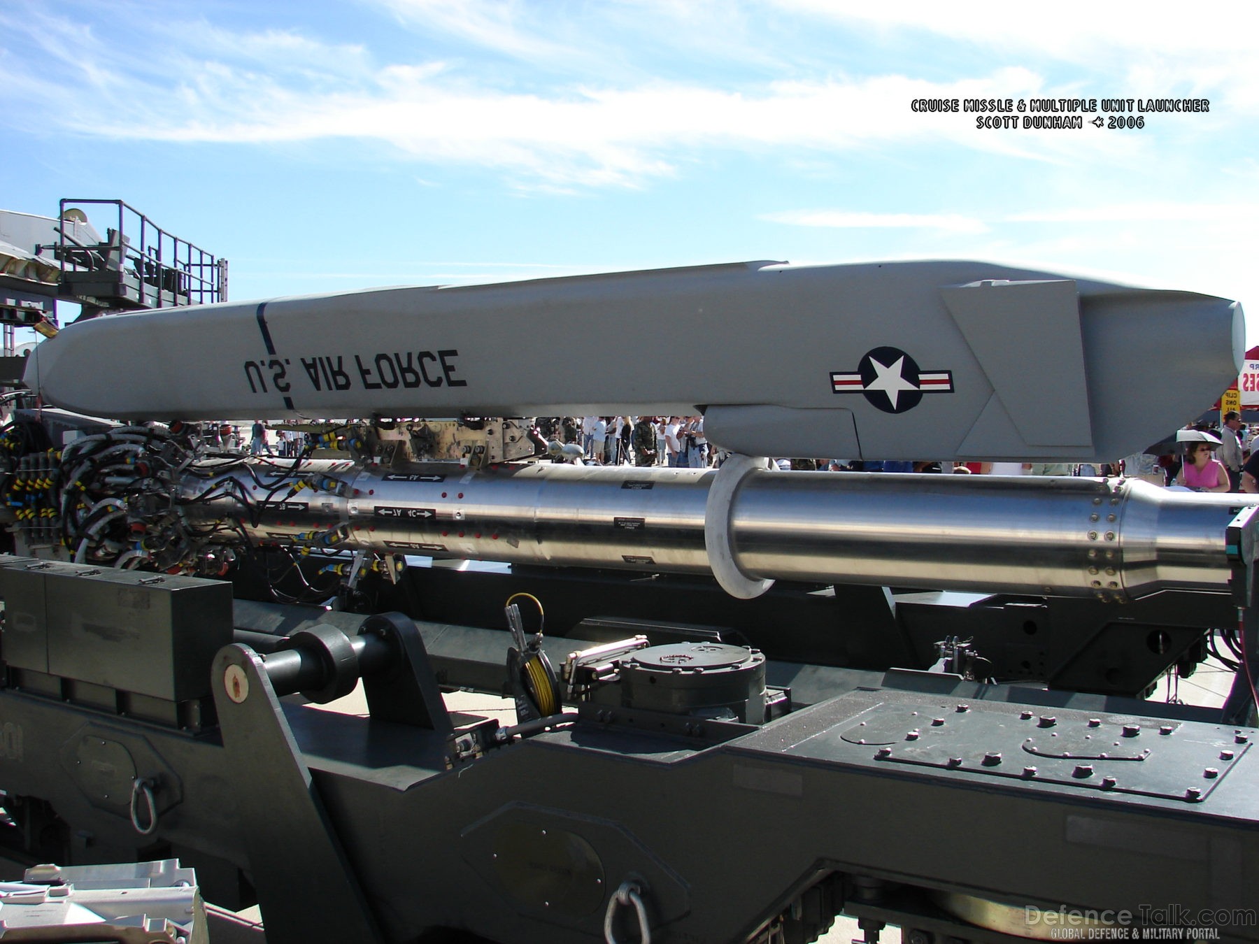 USAF Cruise Missile with Rotating Multiple Unit Launcher
