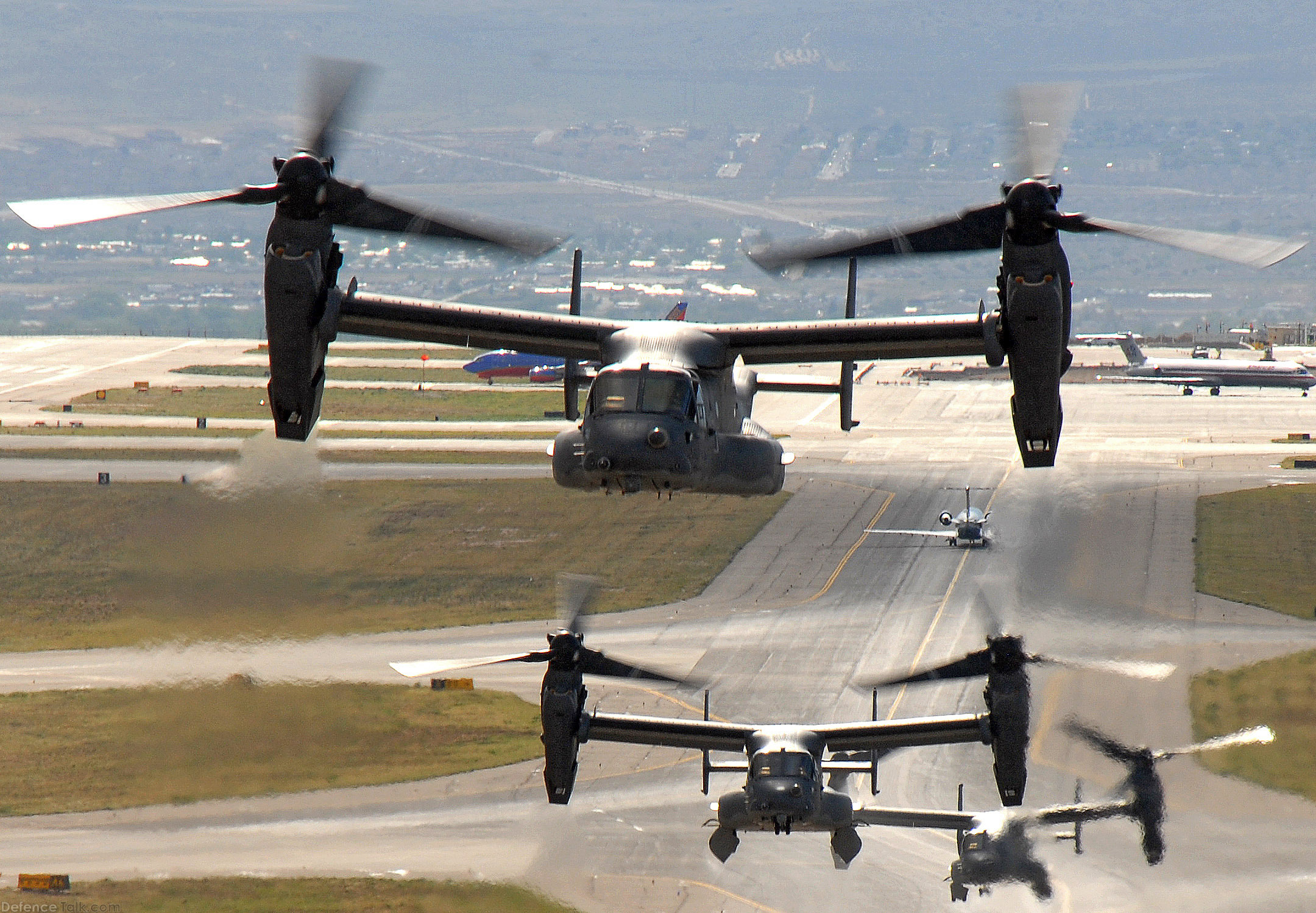 USAF CV-22 Ospreys