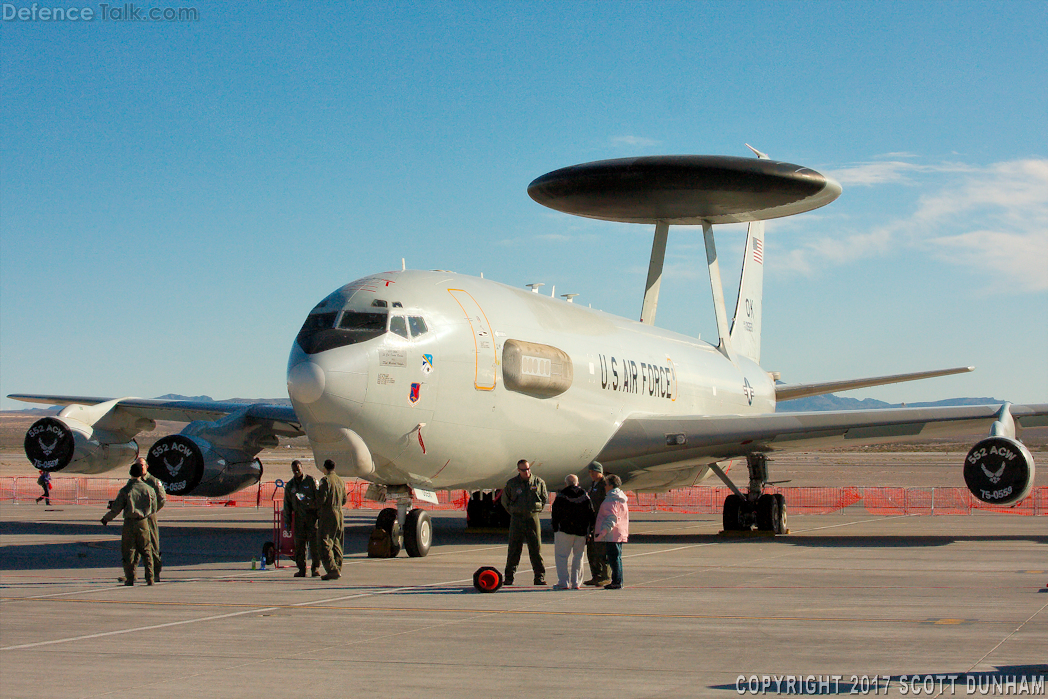 USAF E-3 Sentry Airborne Early Warning & Control Aircraft