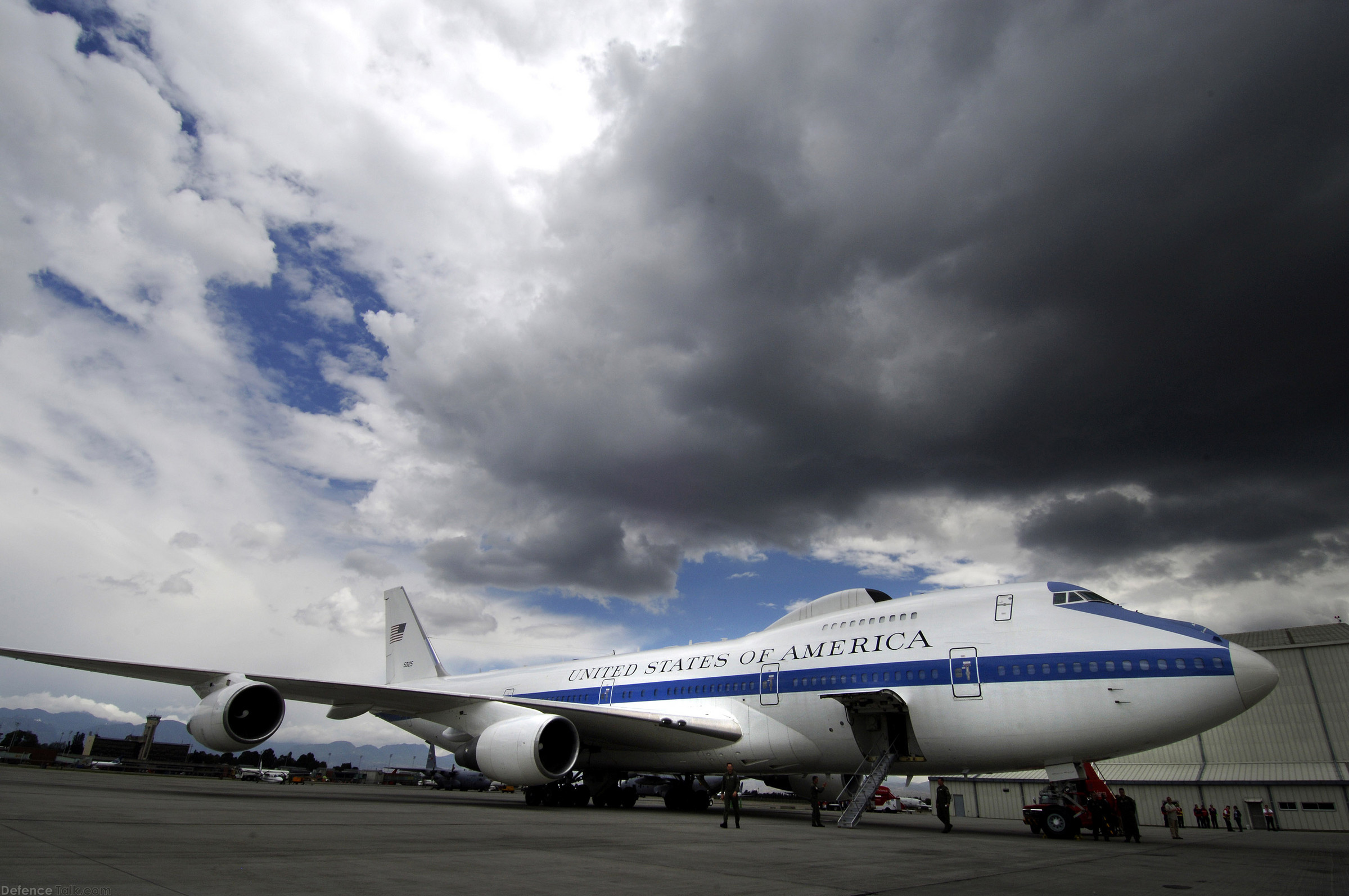 USAF E-4B Airborne Operations Center Aircraft