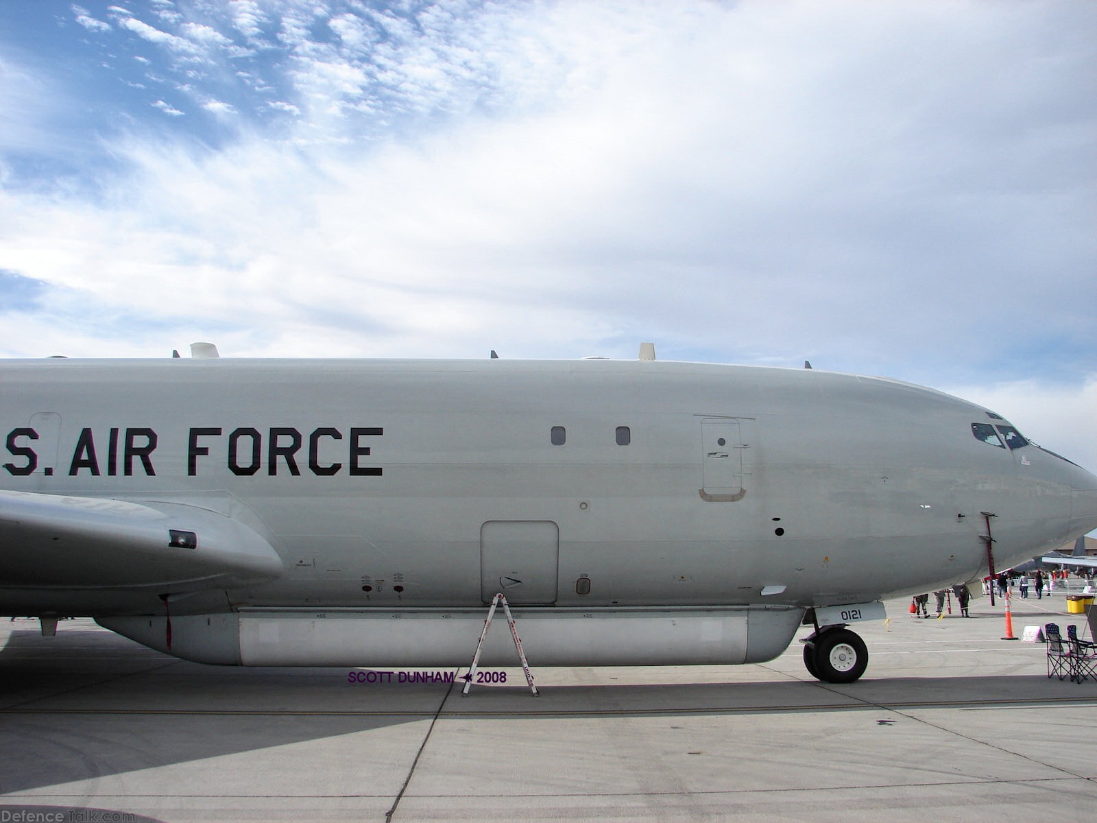 USAF E-8C Joint STARS Command & Control Aircraft