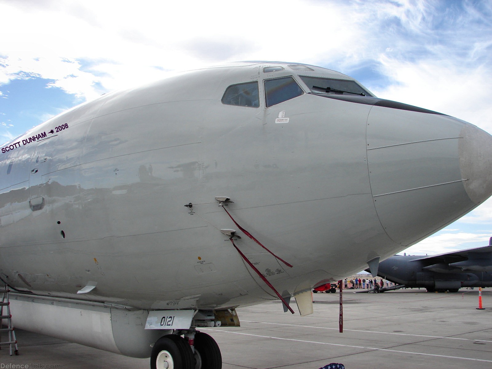 USAF E-8C Joint STARS Command & Control Aircraft