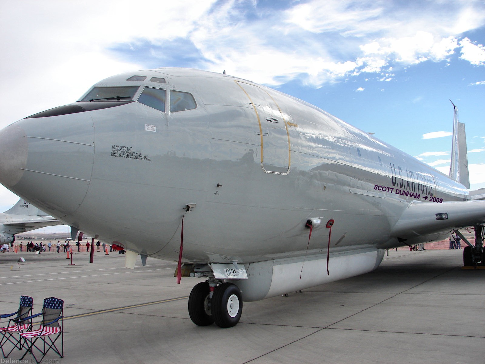 USAF E-8C Joint STARS Command & Control Aircraft