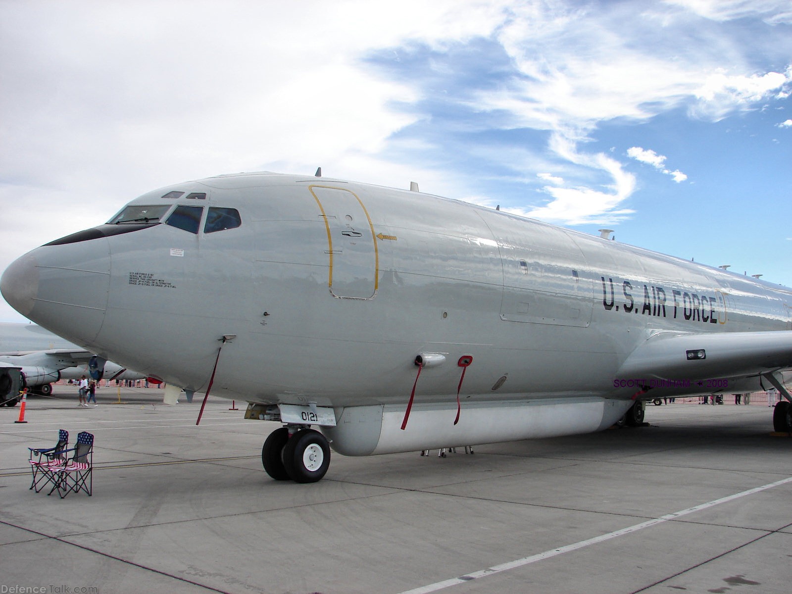 USAF E-8C Joint STARS Command & Control Aircraft