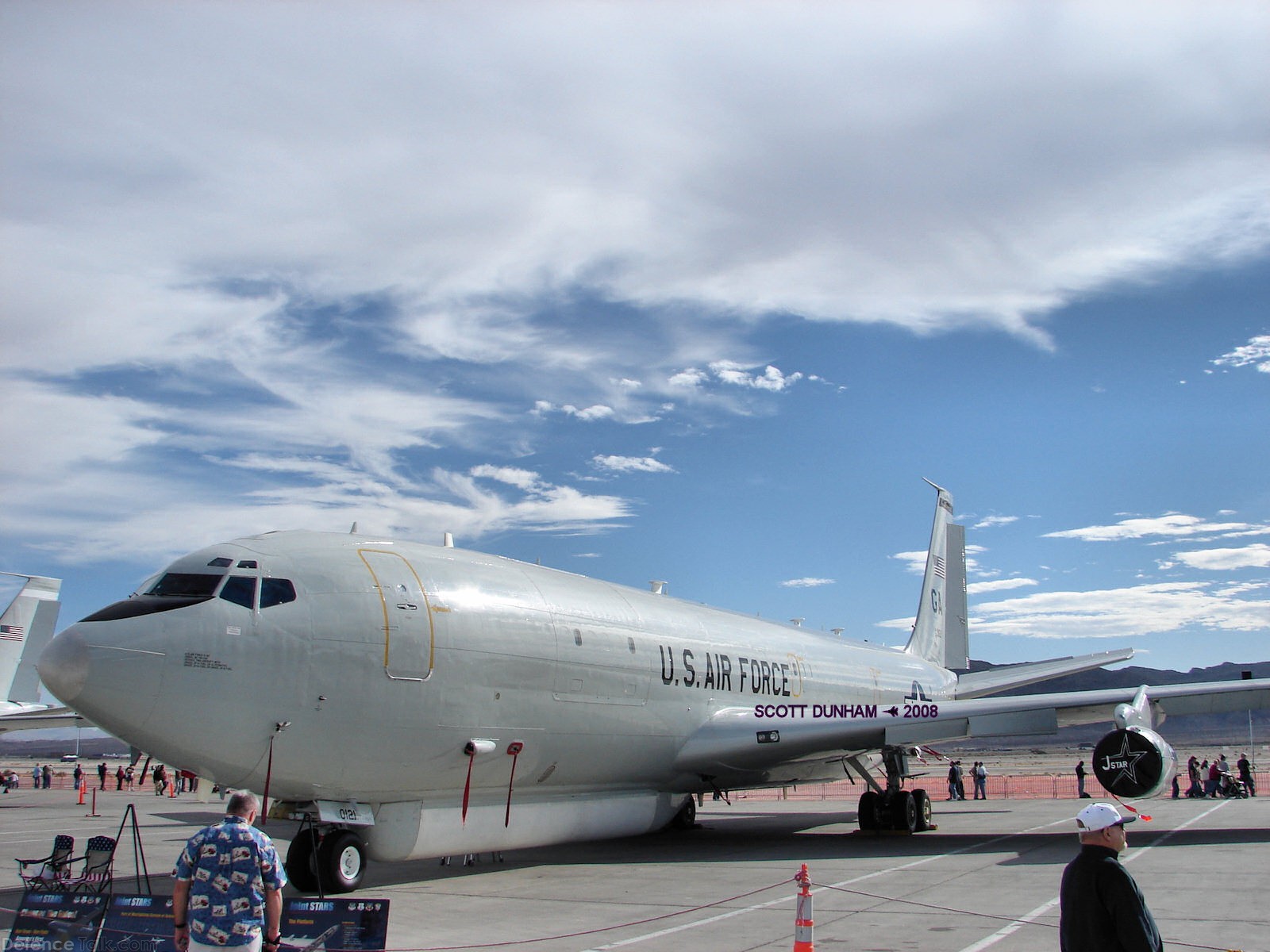 USAF E-8C Joint STARS Command & Control Aircraft