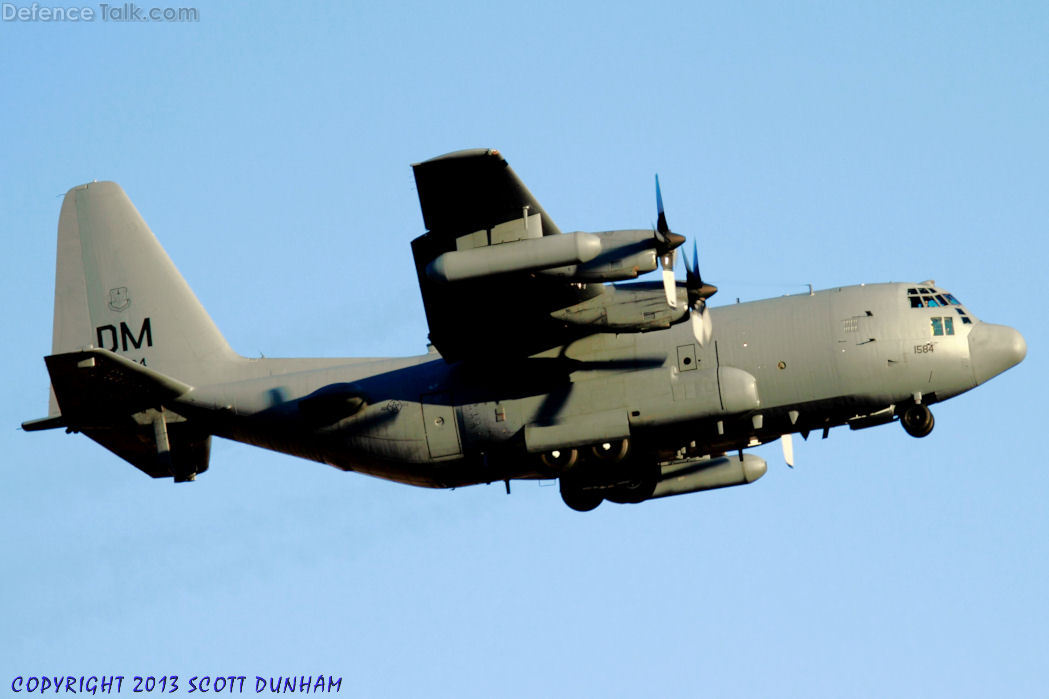 USAF EC-130H Compass Call Electronic Warfare Aircraft