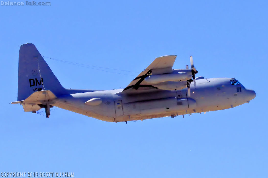 USAF EC-130H Compass Call Electronic Warfare Aircraft