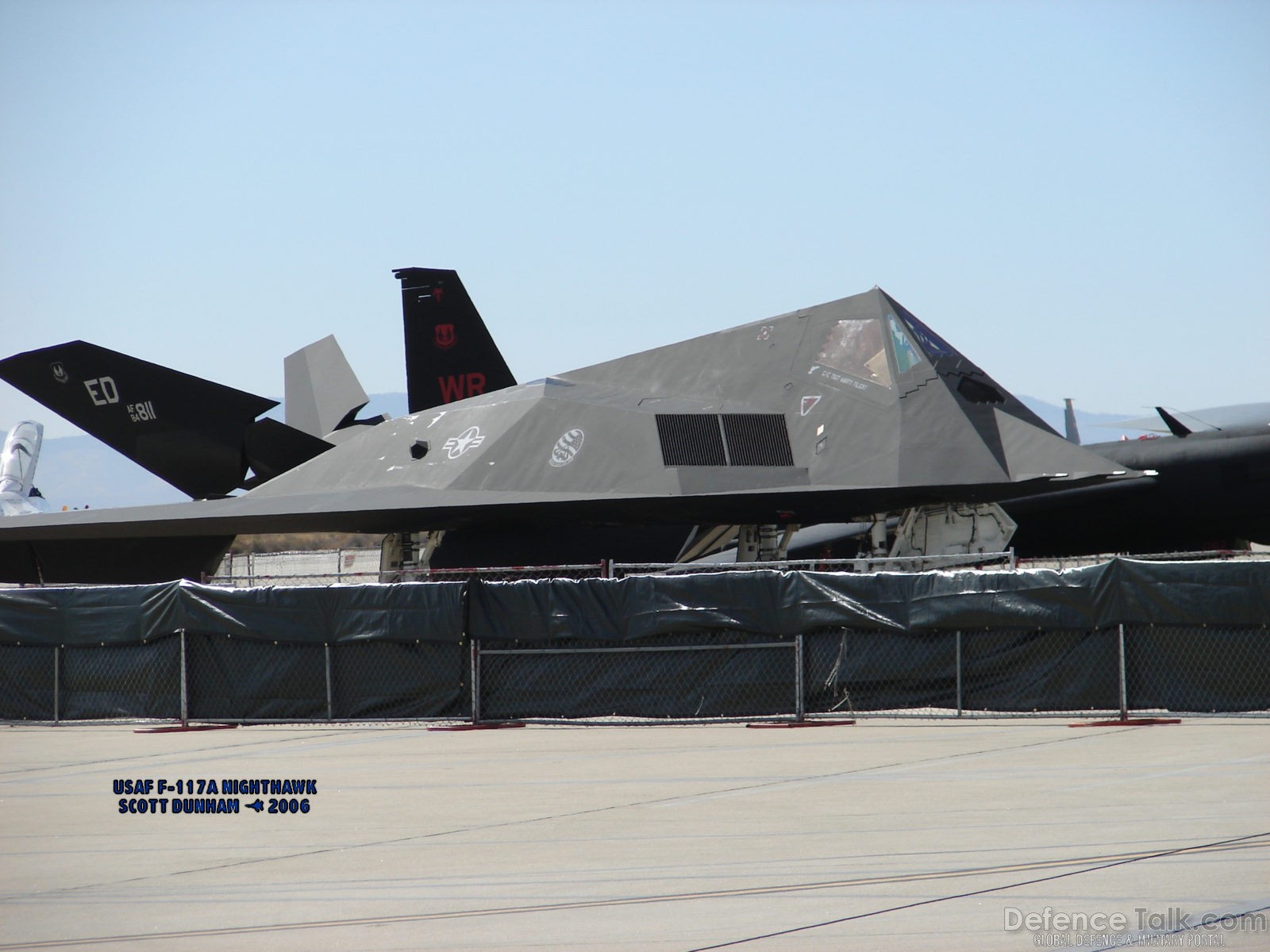 USAF F-117A Nighthawk Attack Aircraft