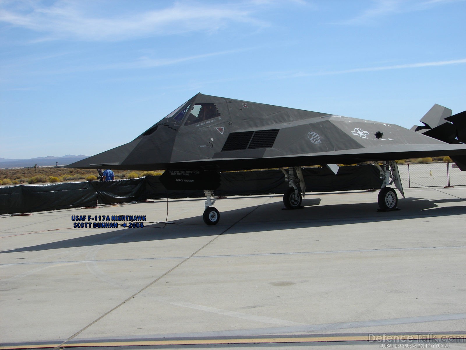 USAF F-117A Nighthawk Attack Aircraft