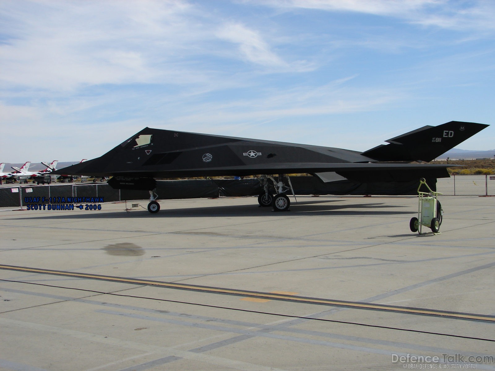 USAF F-117A Nighthawk Attack Aircraft