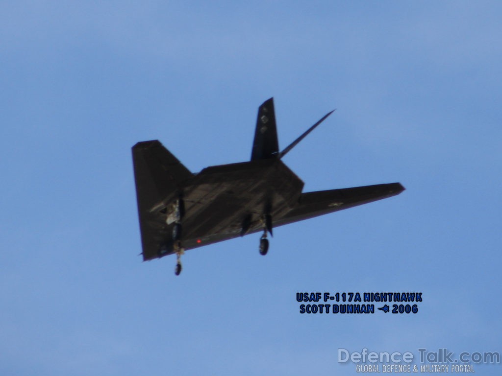 USAF F-117A Nighthawk Attack Aircraft