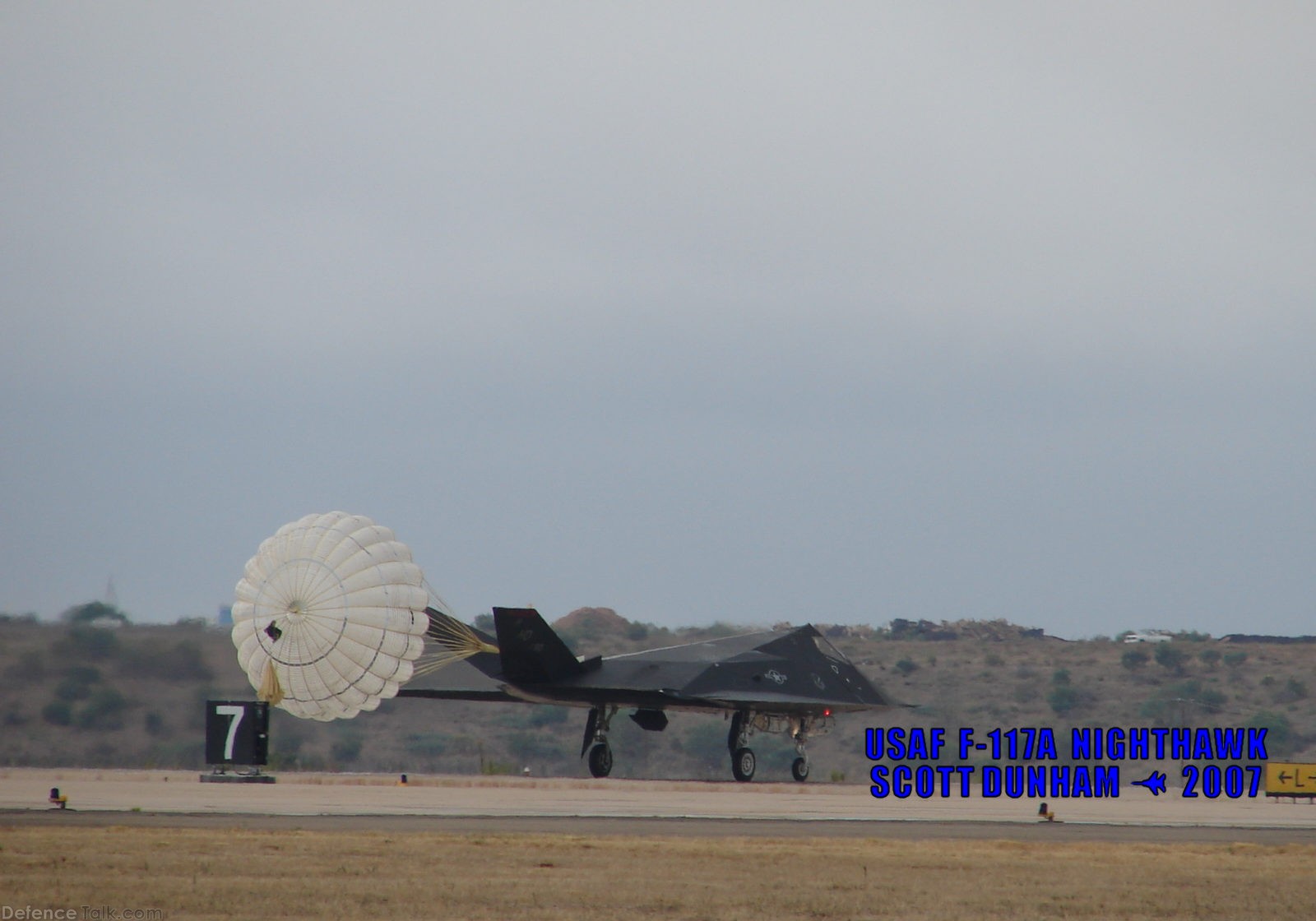 USAF F-117A Nighthawk Stealth Attack Aircraft