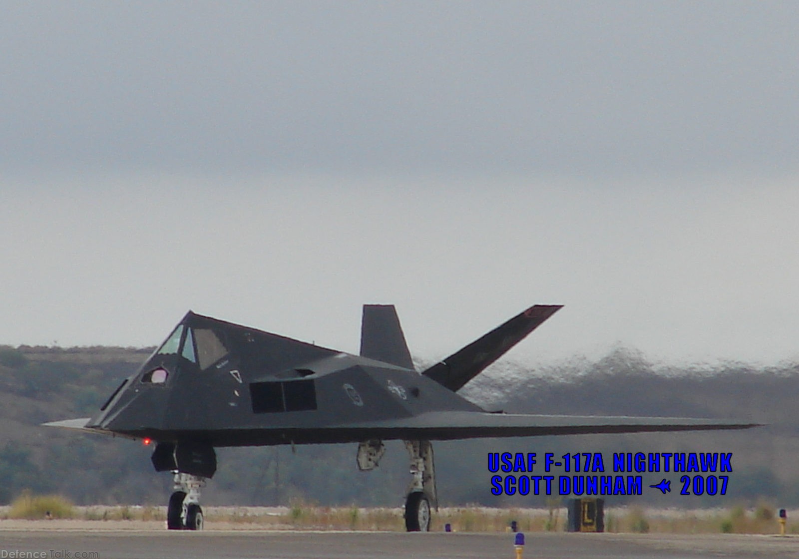 USAF F-117A Nighthawk Stealth Attack Aircraft