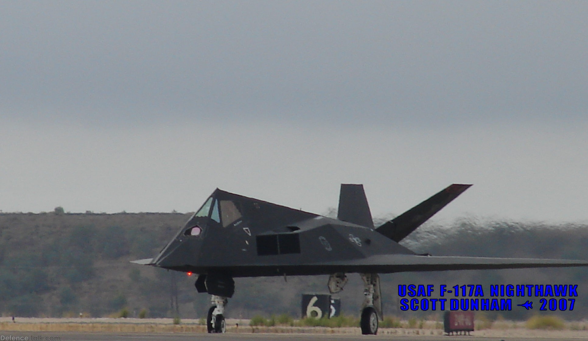 USAF F-117A Nighthawk Stealth Attack Aircraft