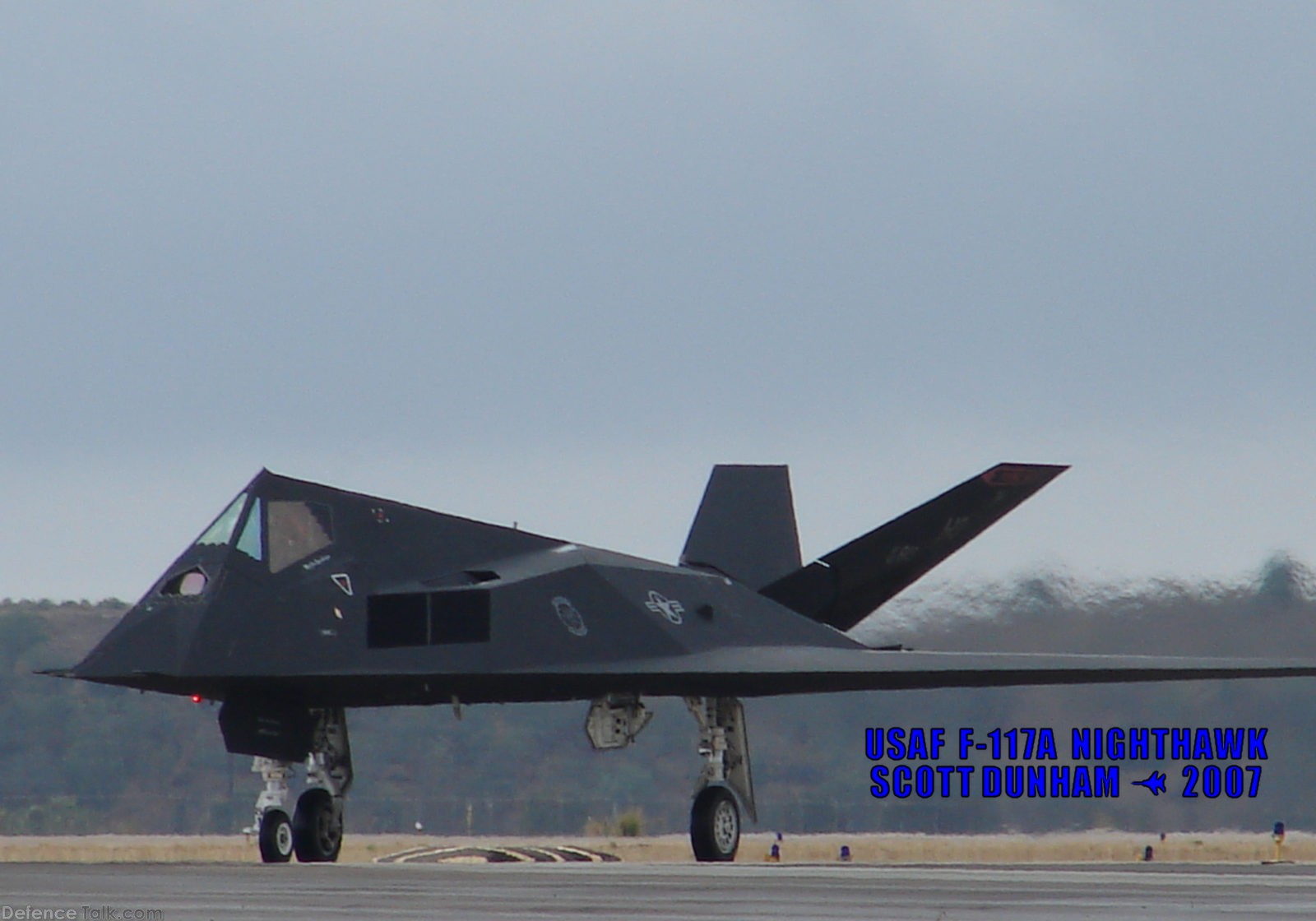 USAF F-117A Nighthawk Stealth Attack Aircraft