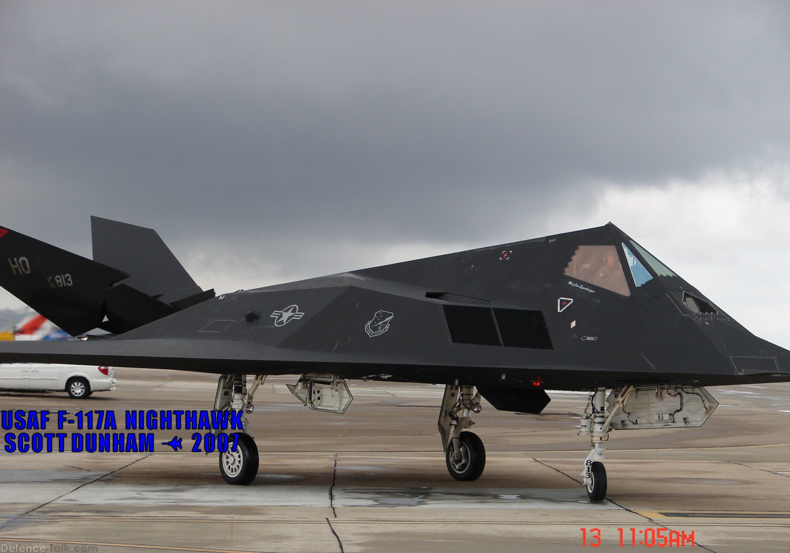 USAF F-117A Nighthawk Stealth Attack Aircraft