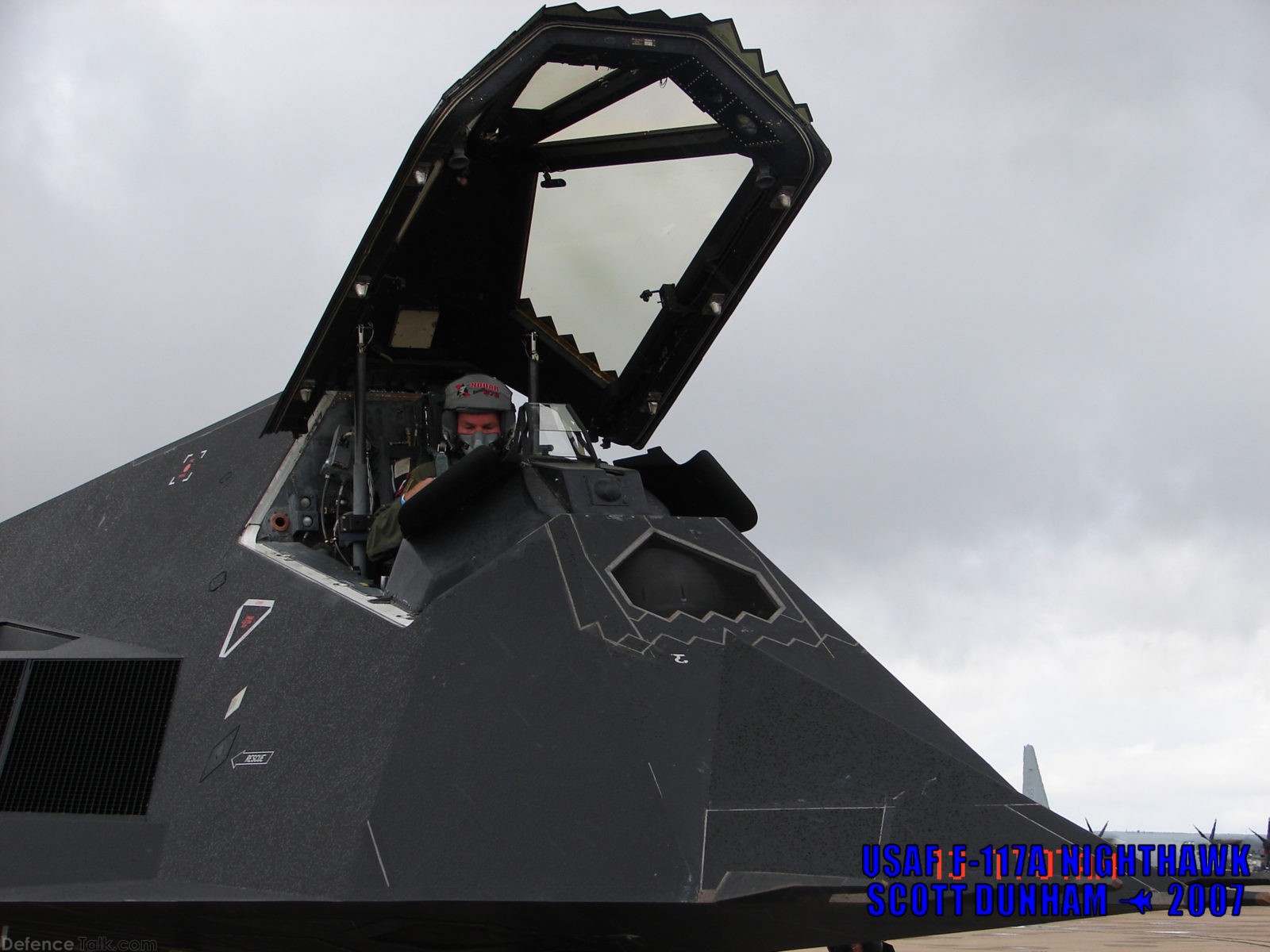 USAF F-117A Nighthawk Stealth Attack Aircraft