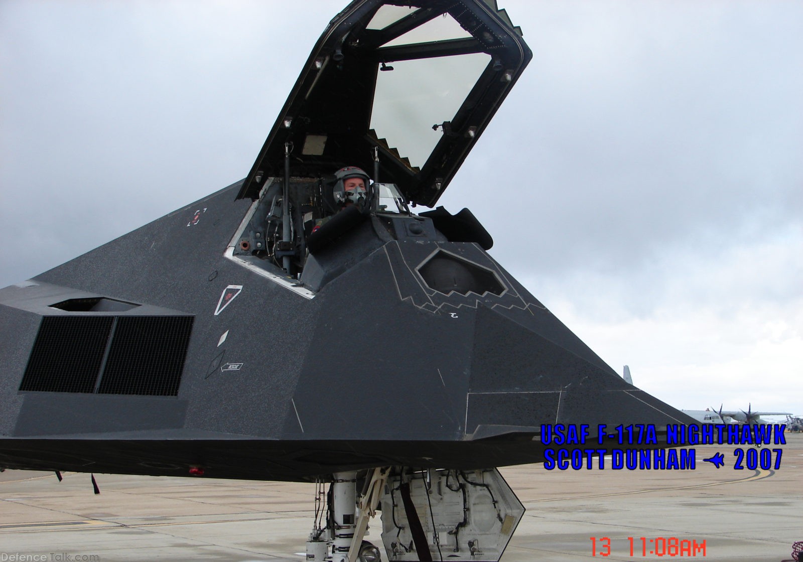 USAF F-117A Nighthawk Stealth Attack Aircraft