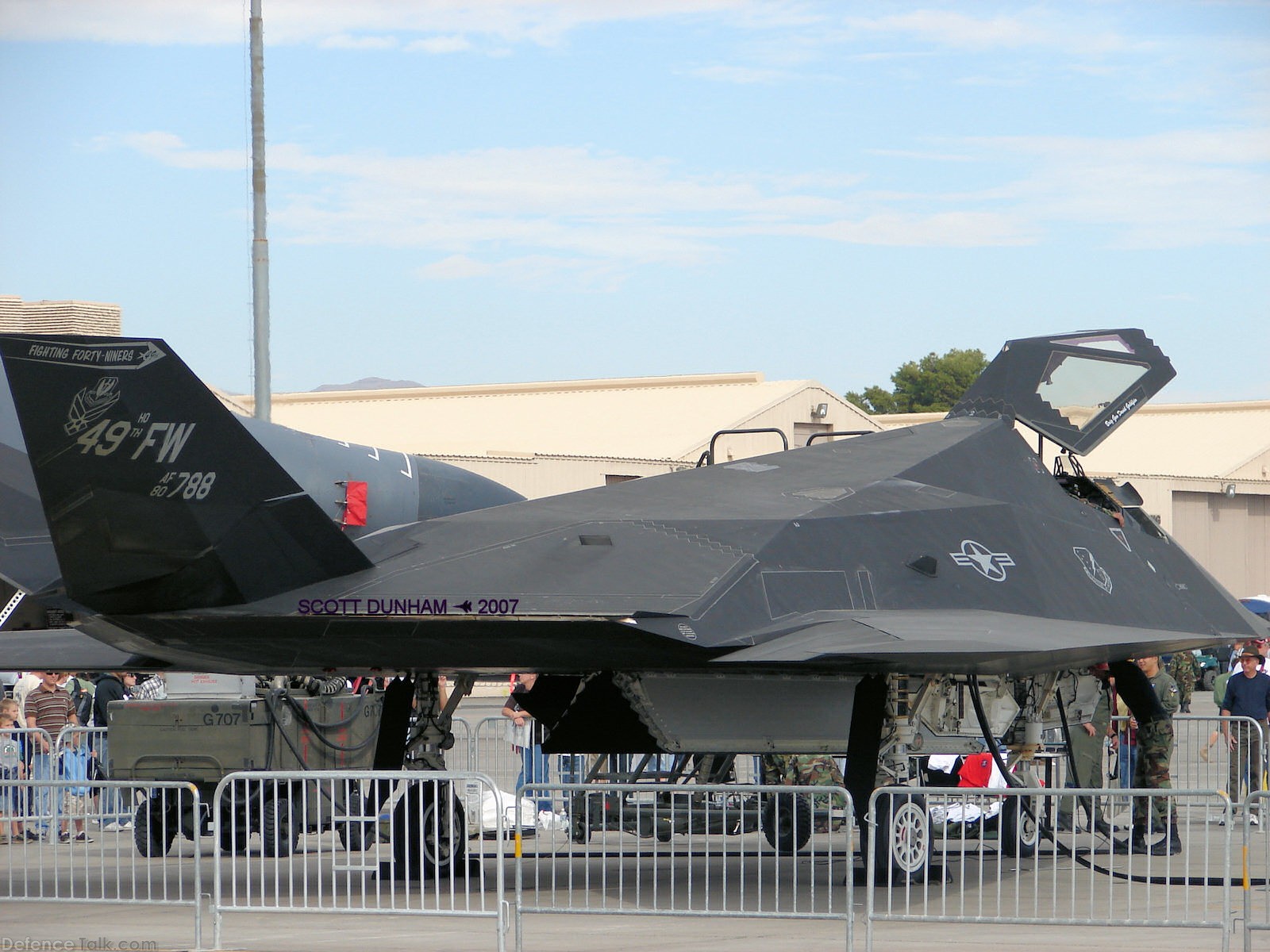 USAF F-117A Nighthawk Stealth Attack Aircraft