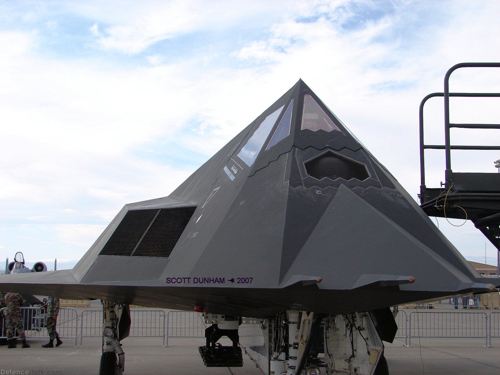 USAF F-117A Nighthawk Stealth Attack Aircraft