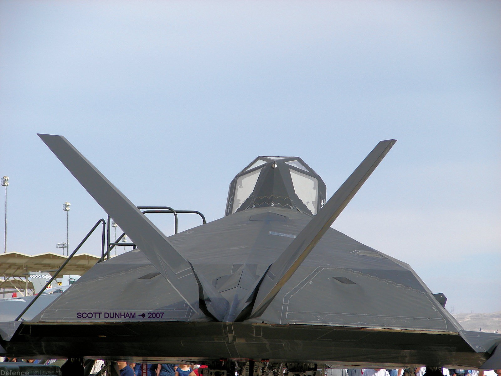 USAF F-117A Nighthawk Stealth Attack Aircraft