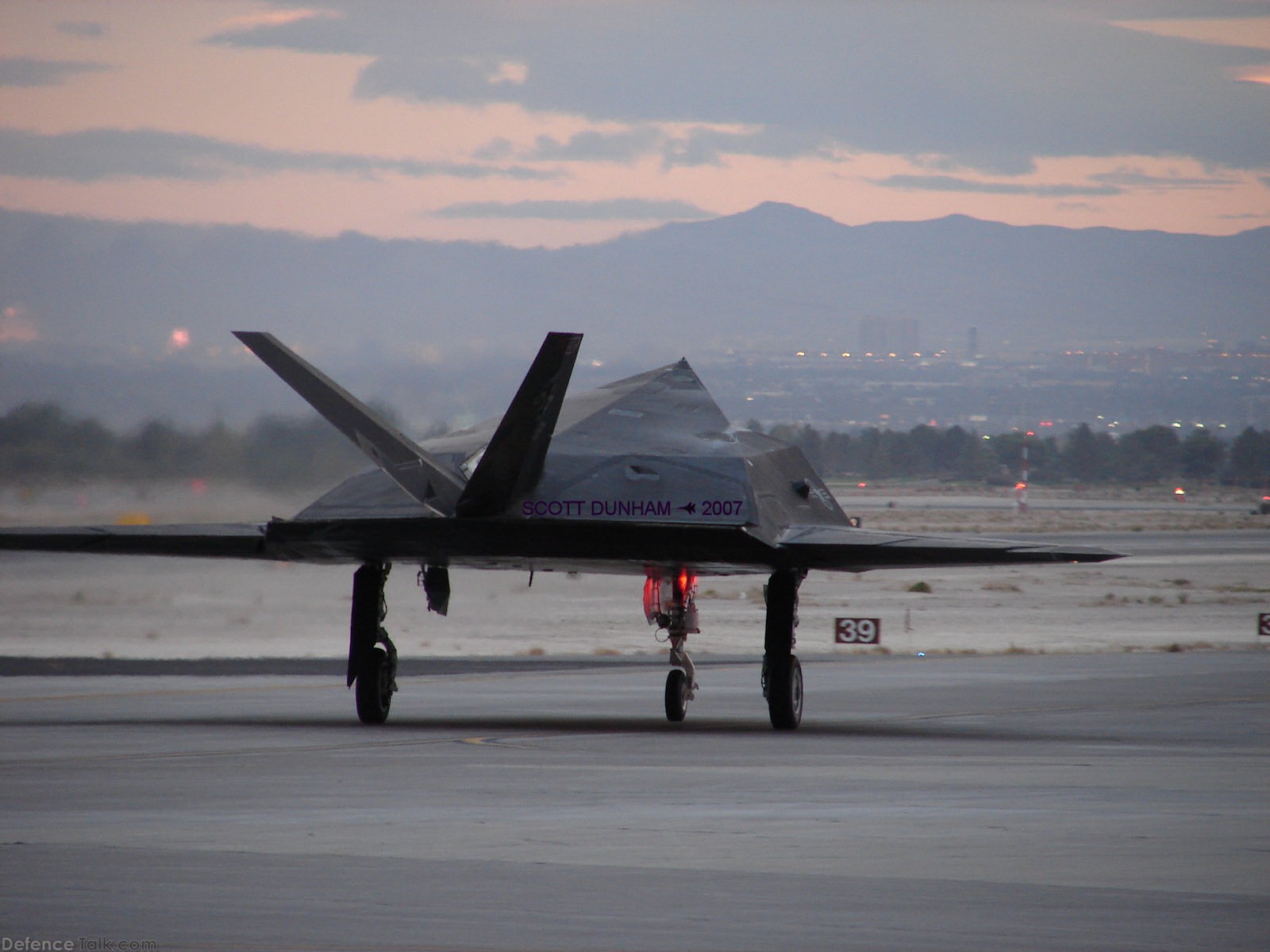 USAF F-117A Nighthawk Stealth Attack Aircraft