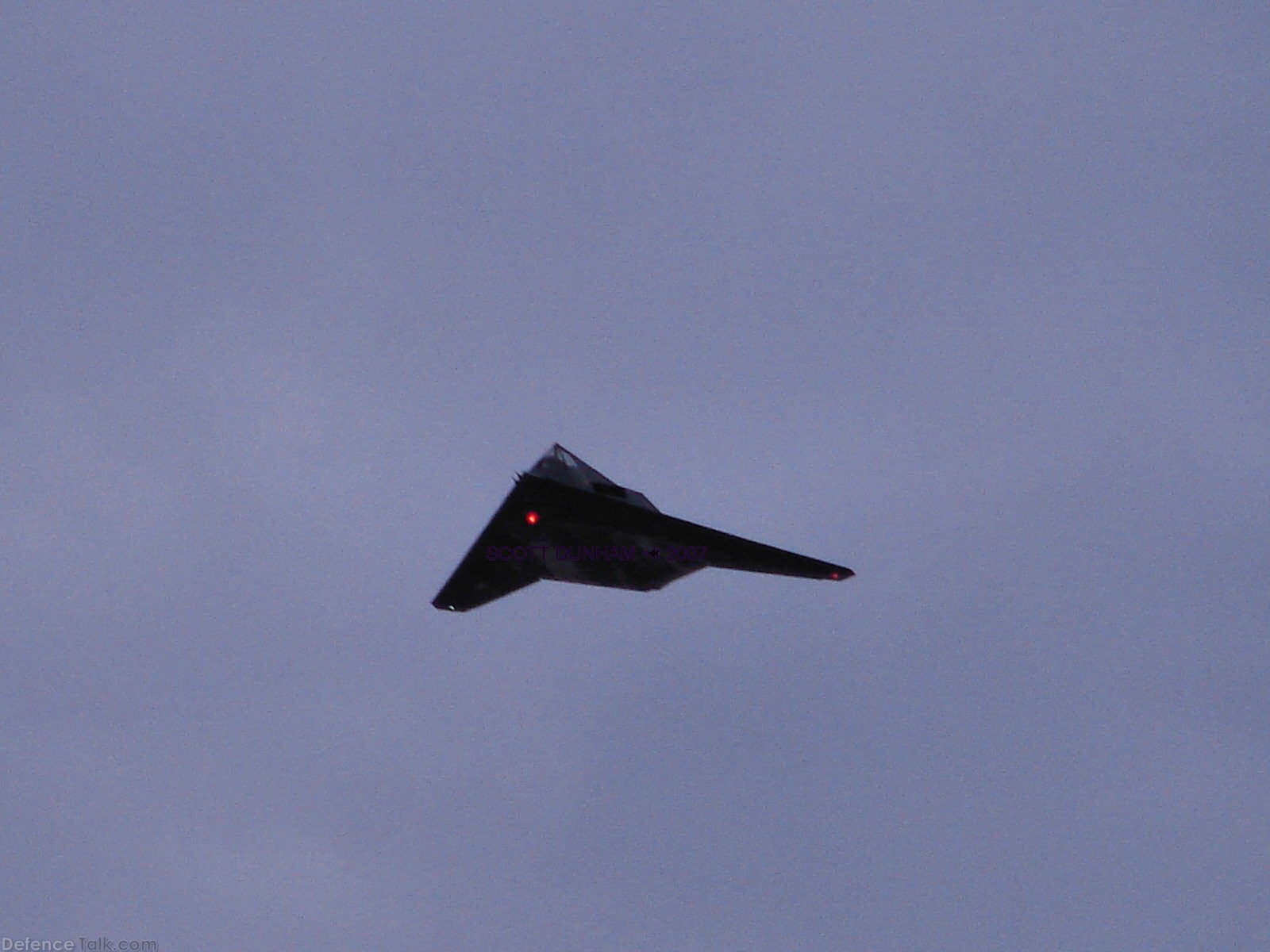 USAF F-117A Nighthawk Stealth Attack Aircraft