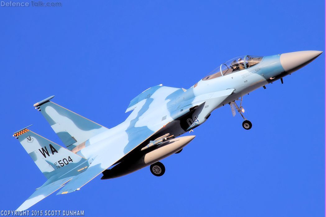 USAF F-15C Eagle Aggressor Fighter