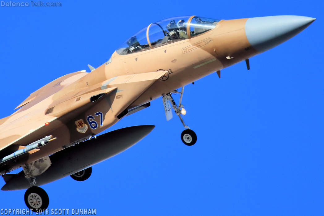 USAF F-15C Eagle Aggressor Fighter