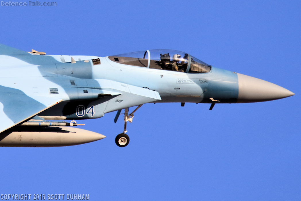 USAF F-15C Eagle Aggressor Fighter