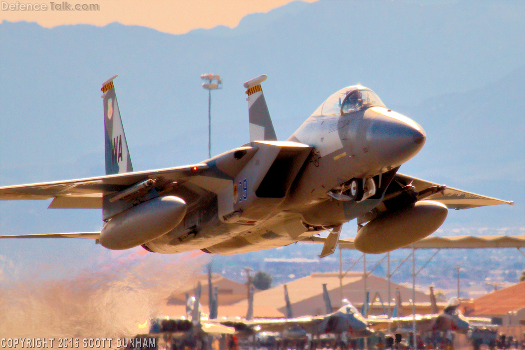 USAF F-15C Eagle Aggressor Fighter