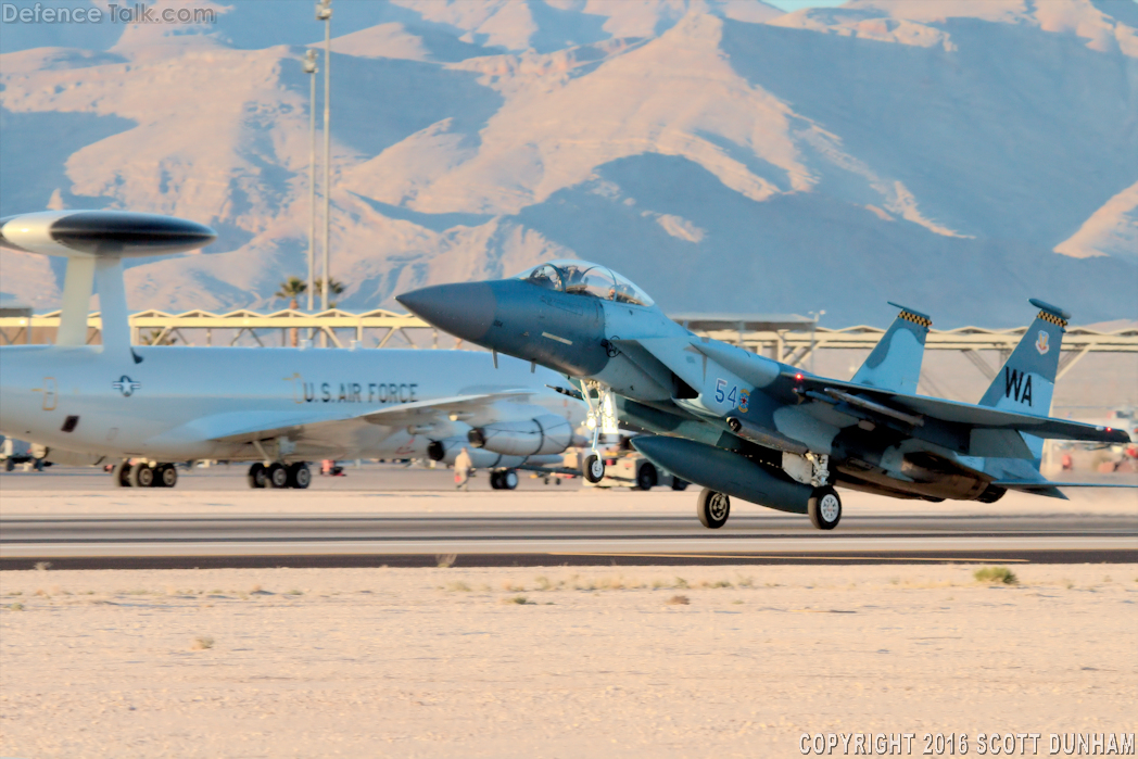 USAF F-15C Eagle Aggressor Fighter