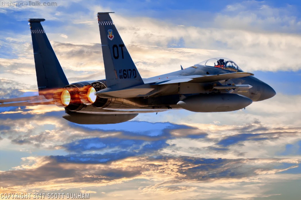 USAF F-15C Eagle Air Superiority Fighter Aircraft