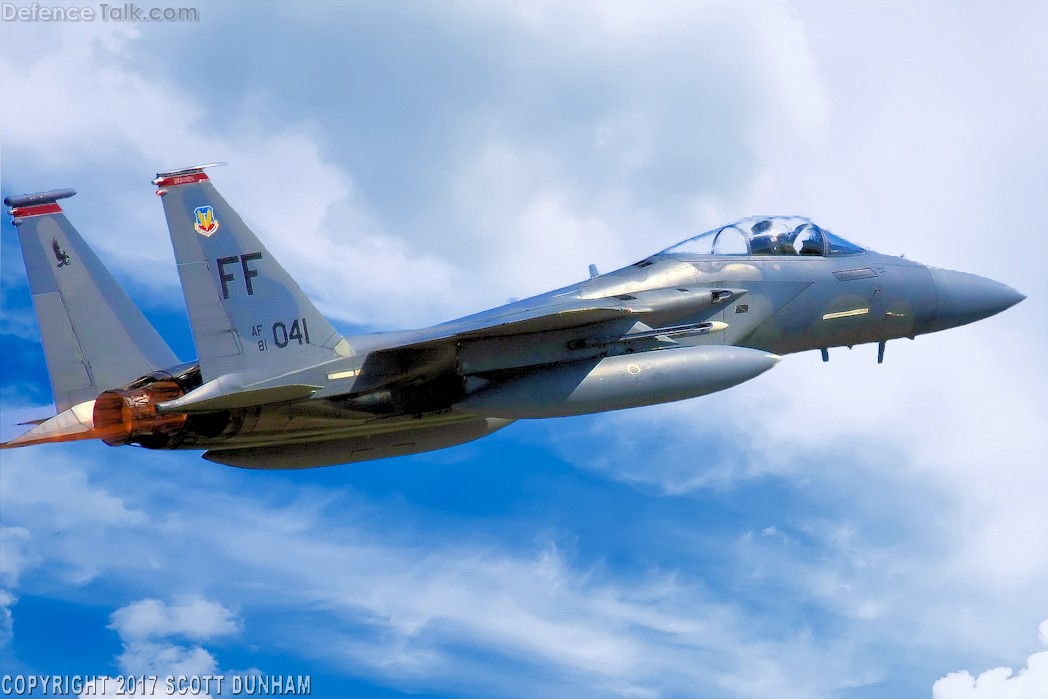 USAF F-15C Eagle Air Superiority Fighter