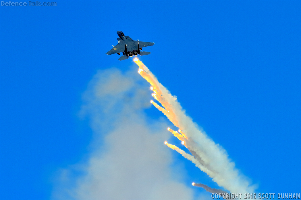 USAF F-15D Eagle Air Superiority Fighter