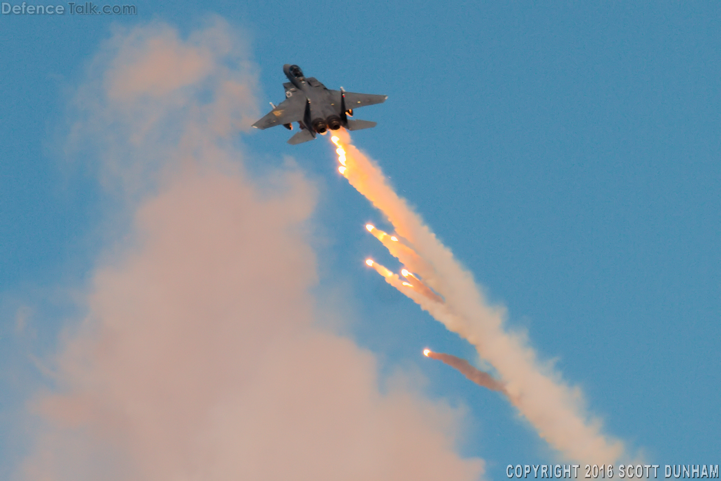 USAF F-15D Eagle Air Superiority Fighter